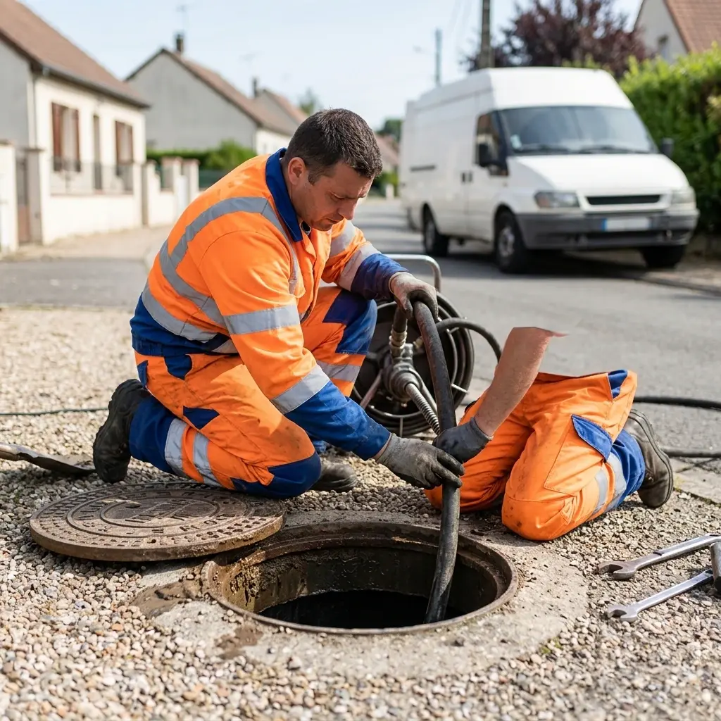 Comment se déroule une intervention de débouchage à Villemareuil ?