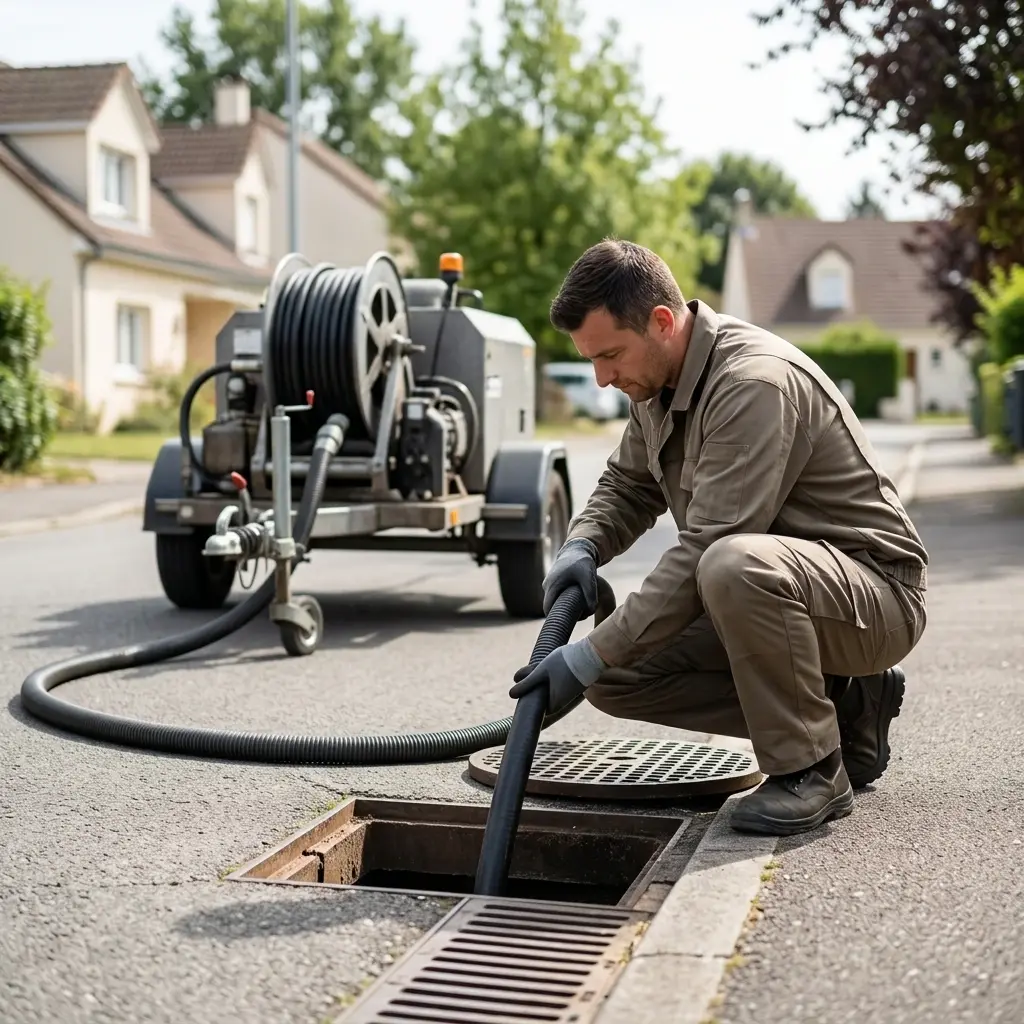 Comment se déroule une intervention de débouchage à Trétoire ?