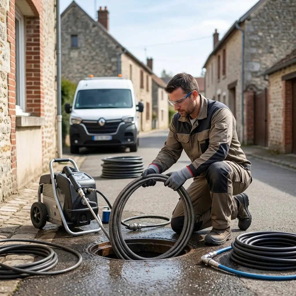 Comment se déroule un débouchage à Gurcy-le-Châtel ?