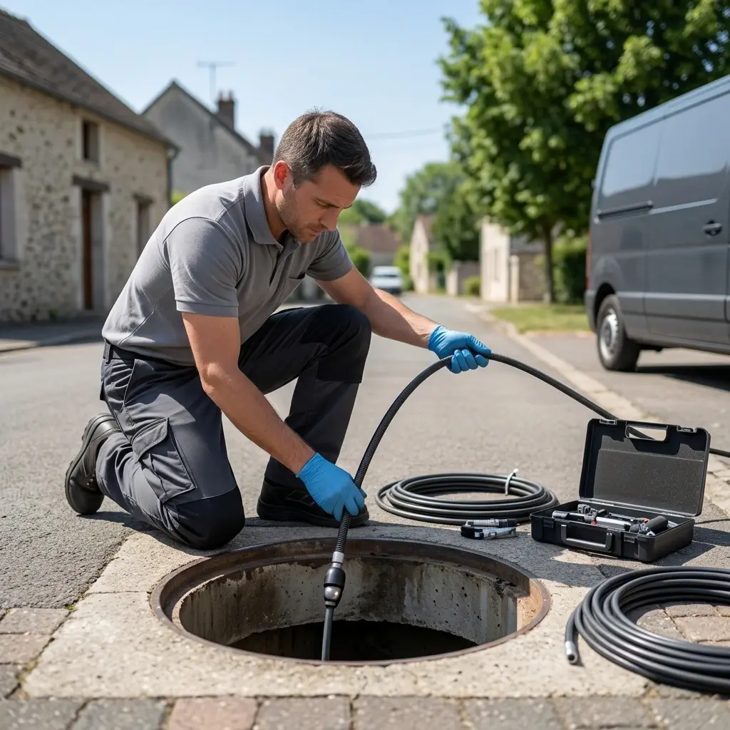 Comment se déroule une intervention de débouchage à Paroy ?