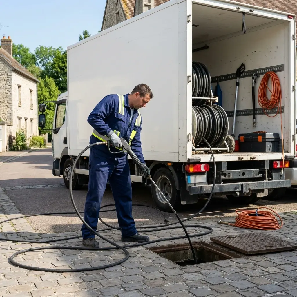 Une canalisation bouchée à Champcenest ?