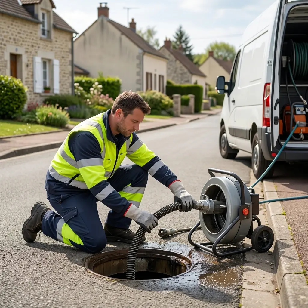 Canalisation bouchée à Mondreville ?