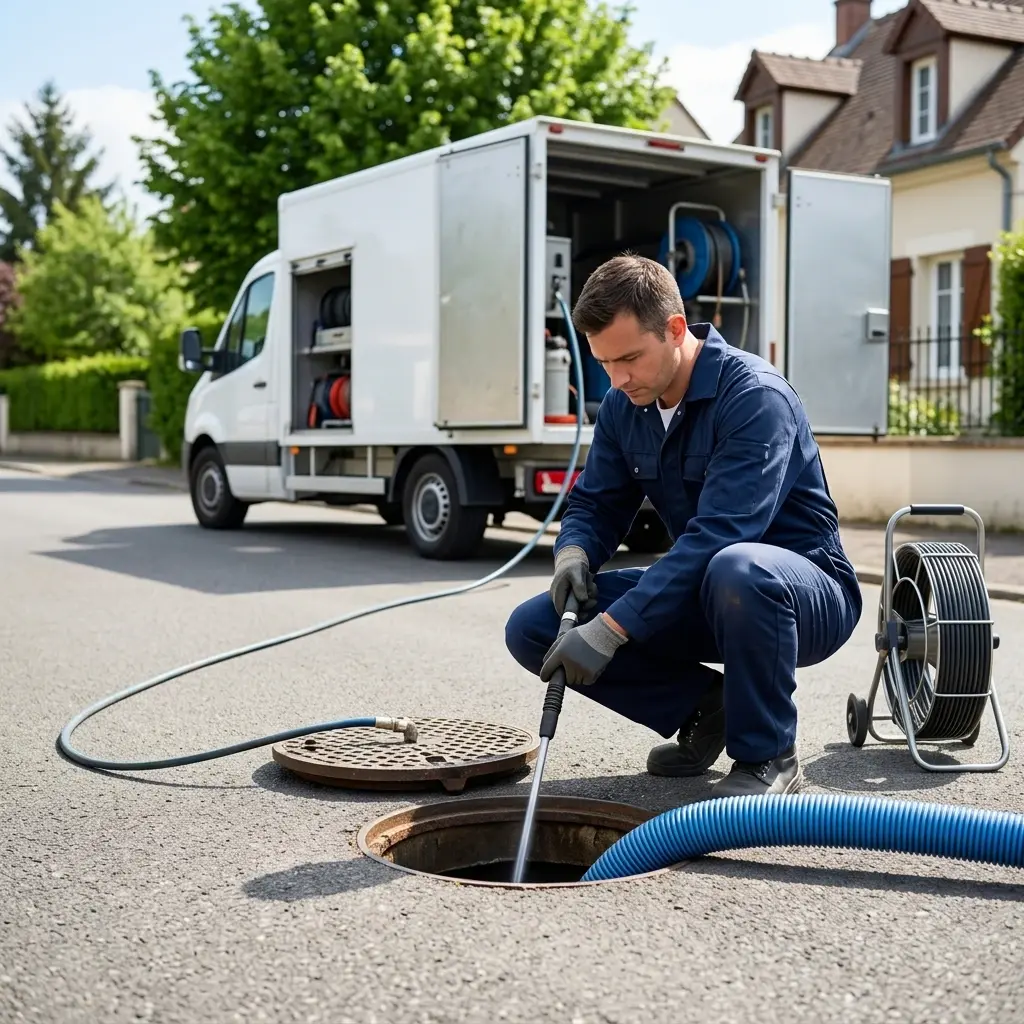 Comment se déroule l'intervention de débouchage à Bouleurs ?