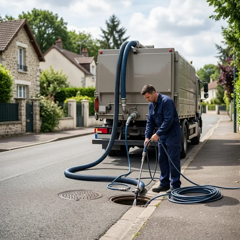 Comment se déroule une intervention de débouchage à Vaucourtois ?