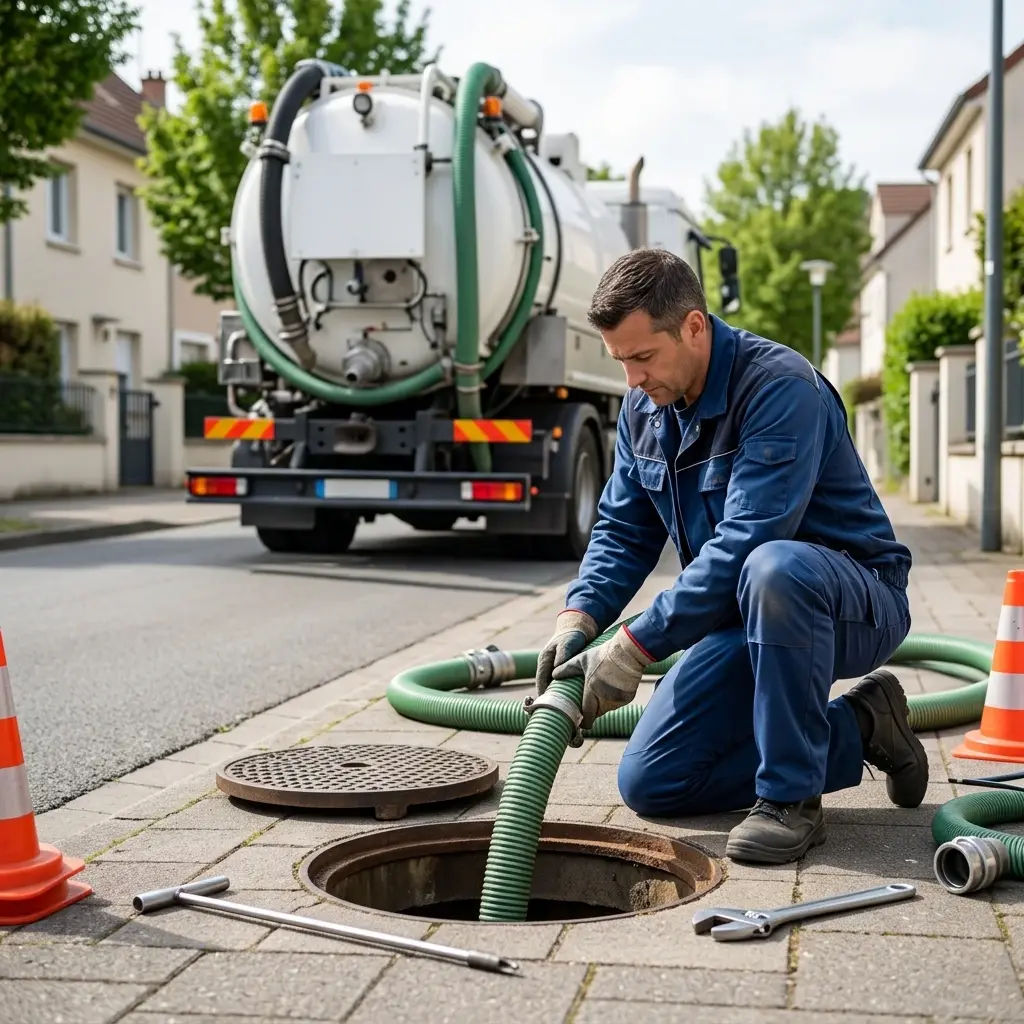 Une canalisation bouchée à Bussy-Saint-Martin ?