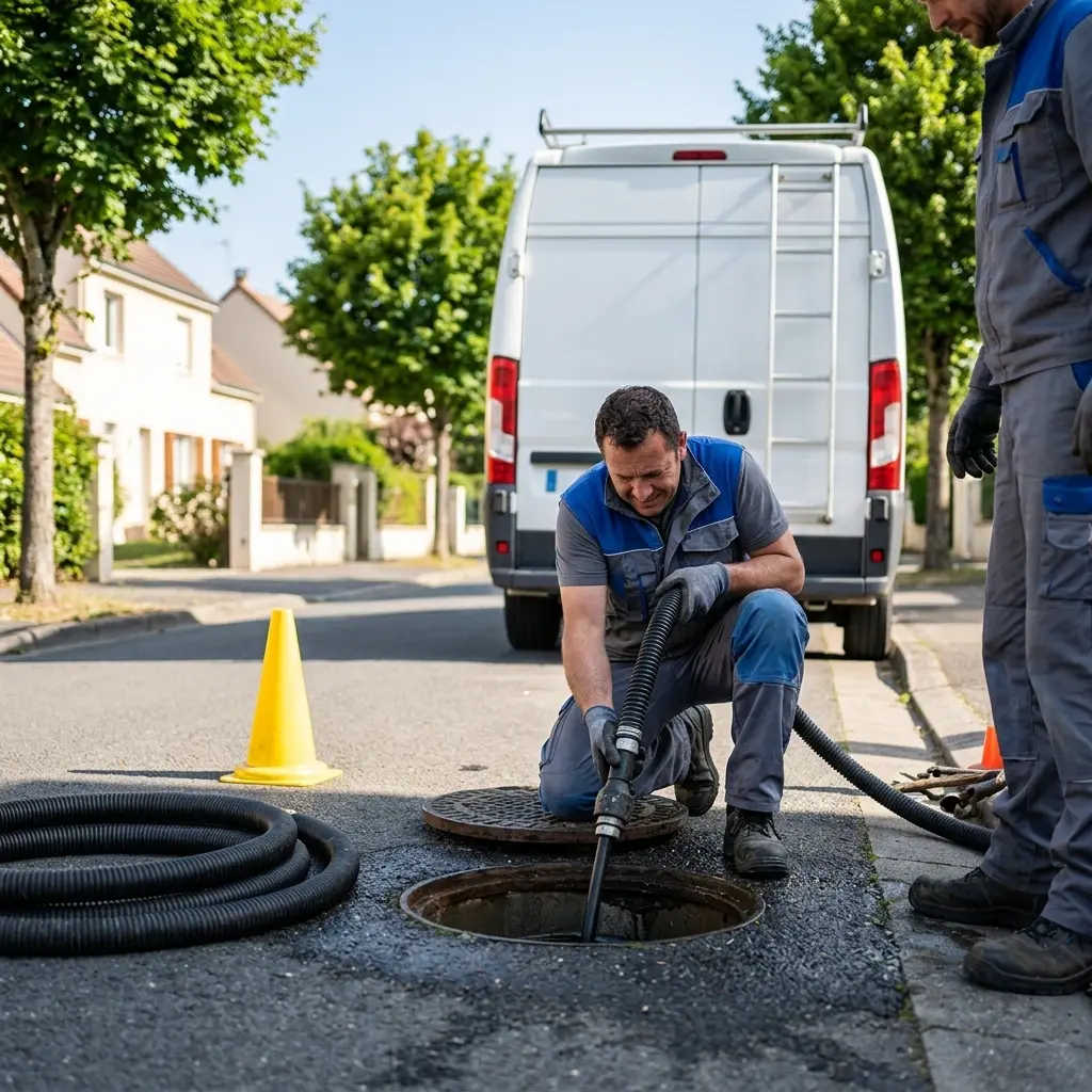 Comment se déroule une intervention de débouchage à Guermantes ?
