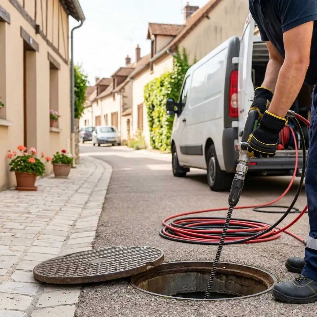 Une canalisation bouchée à Crèvecœur-en-Brie ?