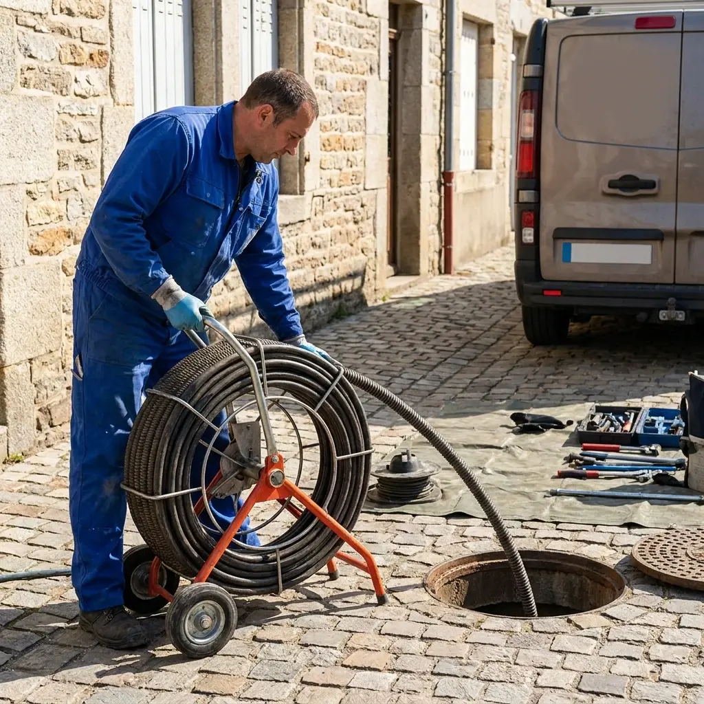 Canalisation bouchée à Chalmaison ?
