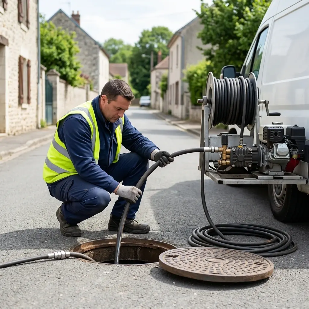 Une canalisation dégagée, c'est la tranquillité retrouvée