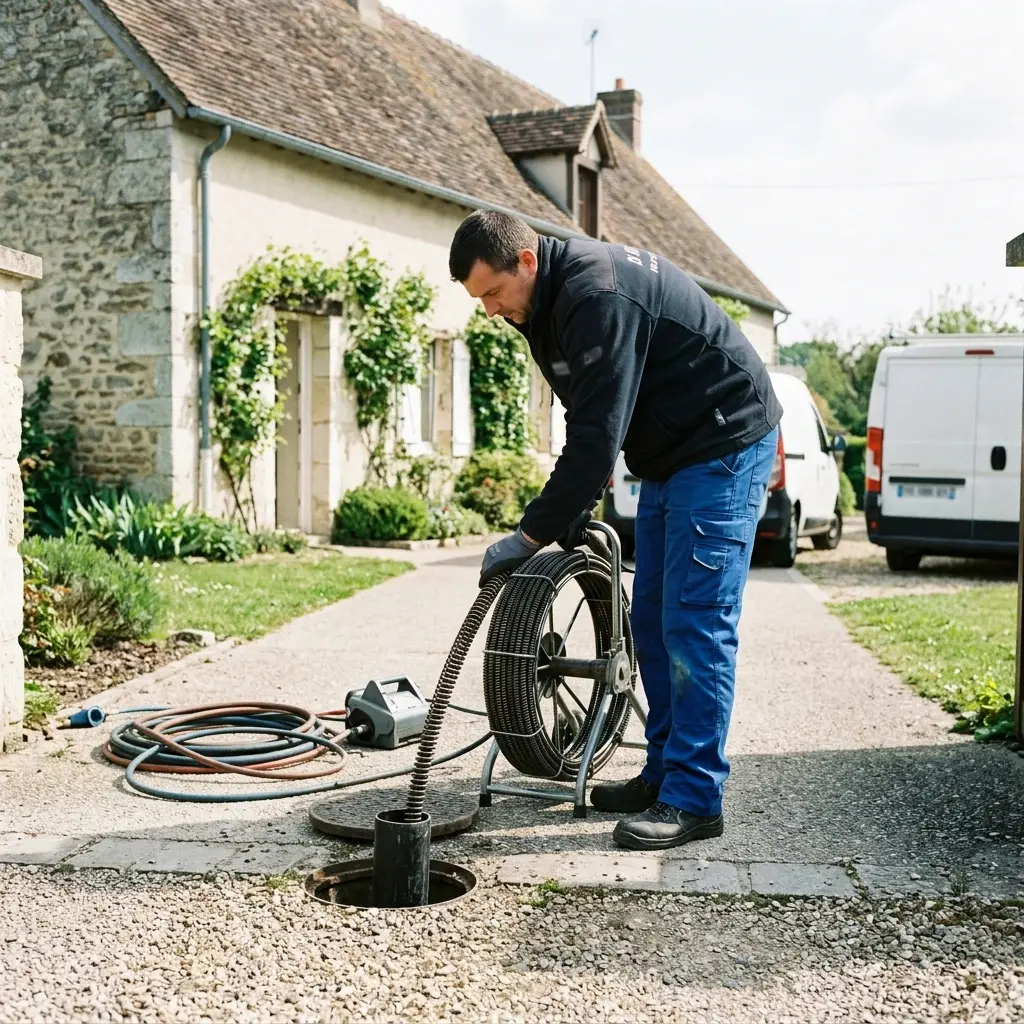 Comment nous procédons pour déboucher vos canalisations à Champeaux
