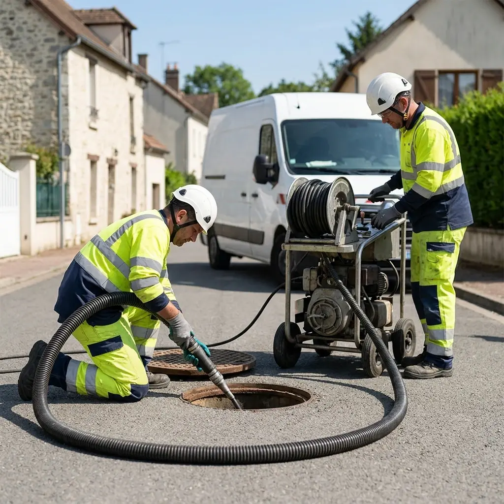 Comment se déroule une intervention de débouchage à Ury ?
