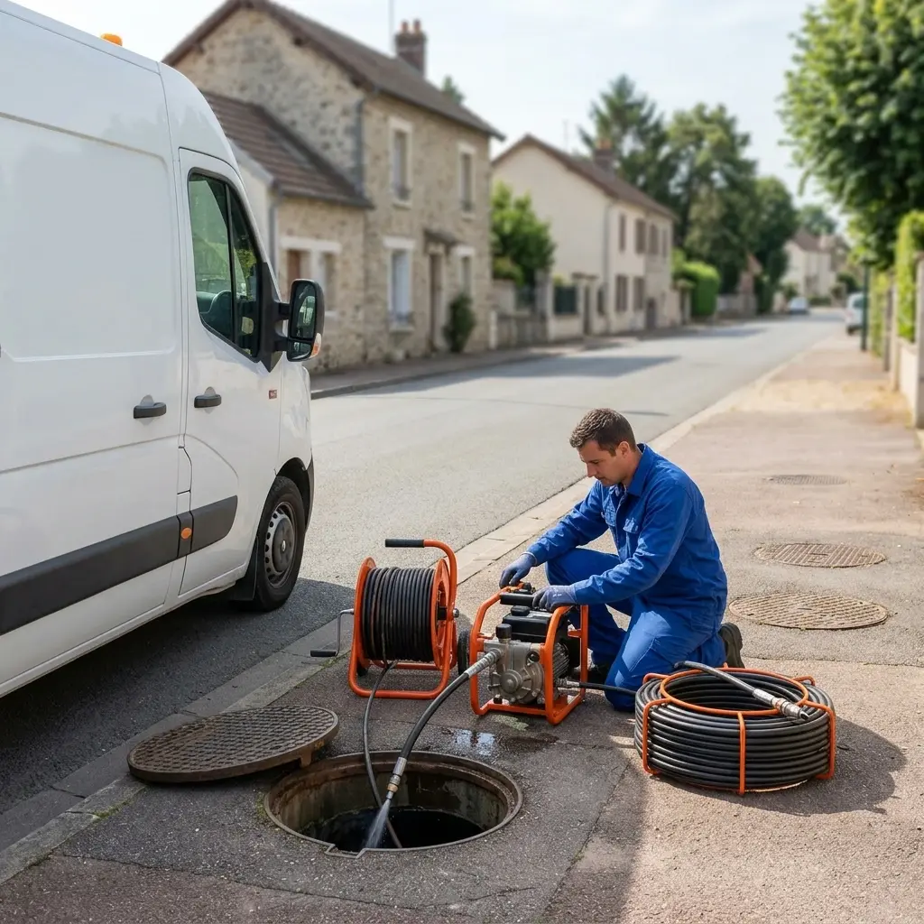 Une canalisation bouchée à Châtillon-la-Borde ?
