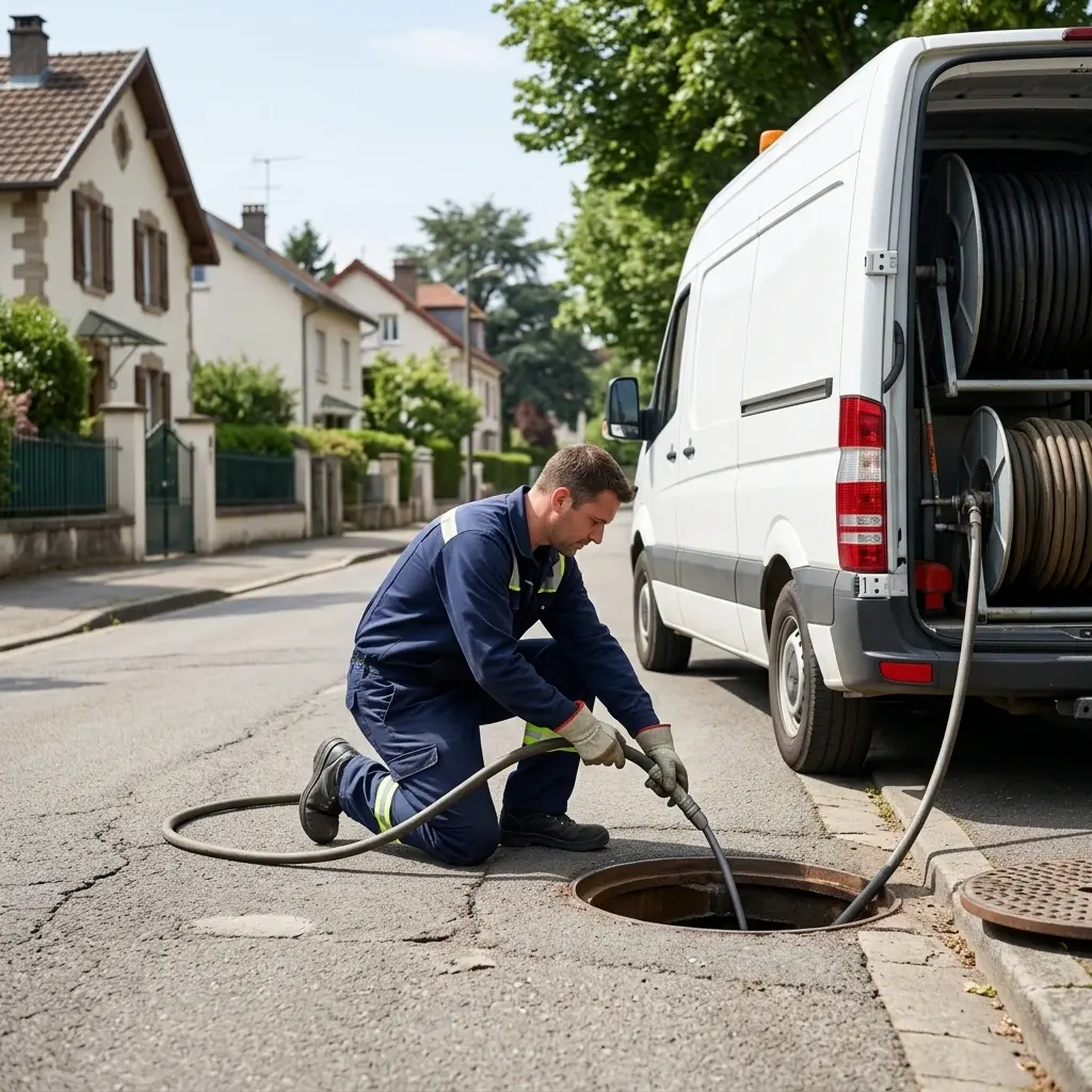 Comment se déroule une intervention de débouchage à Pamfou ?