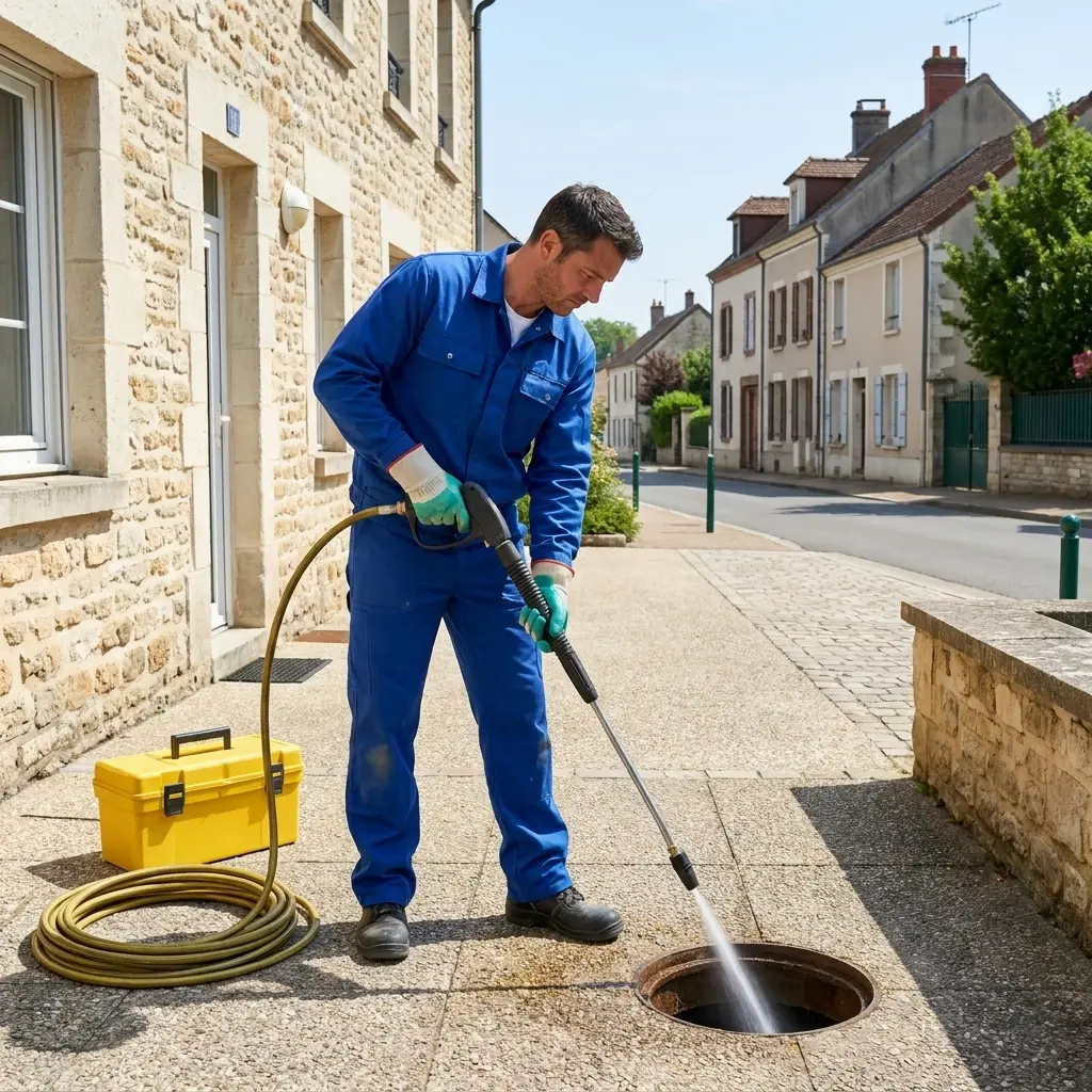 Une canalisation bouchée à Valence-en-Brie ?