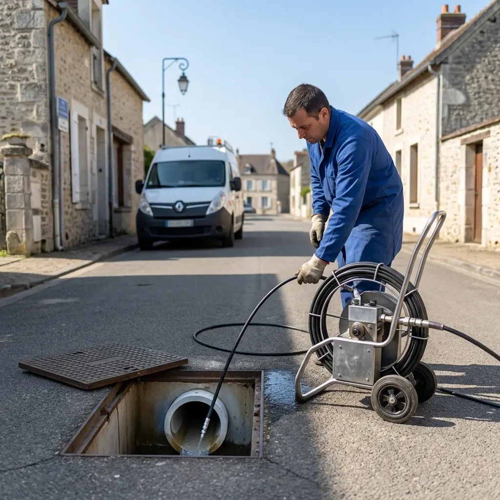 Une canalisation débouchée, une maison préservée