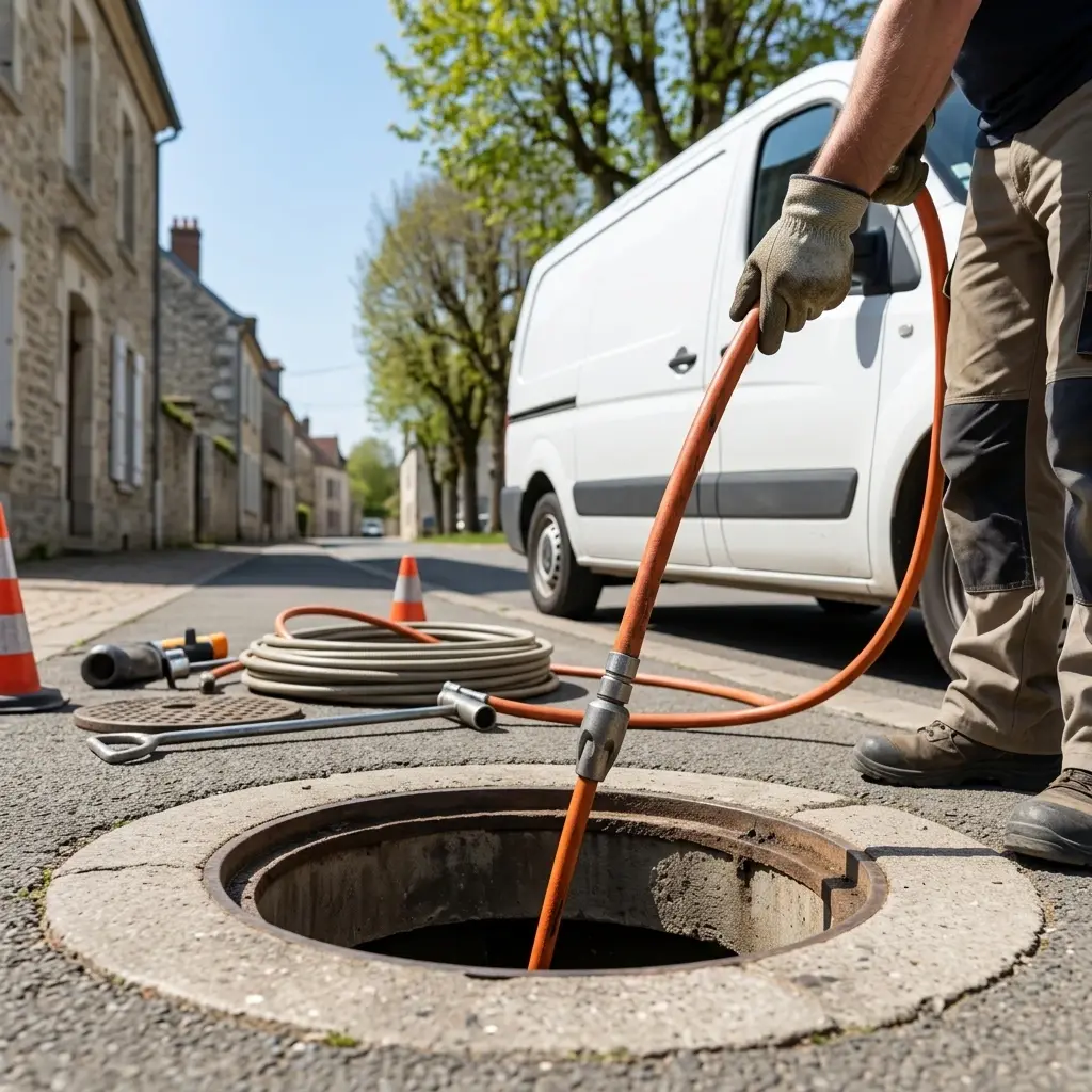 Canalisation bouchée à Jouy-le-Châtel ?