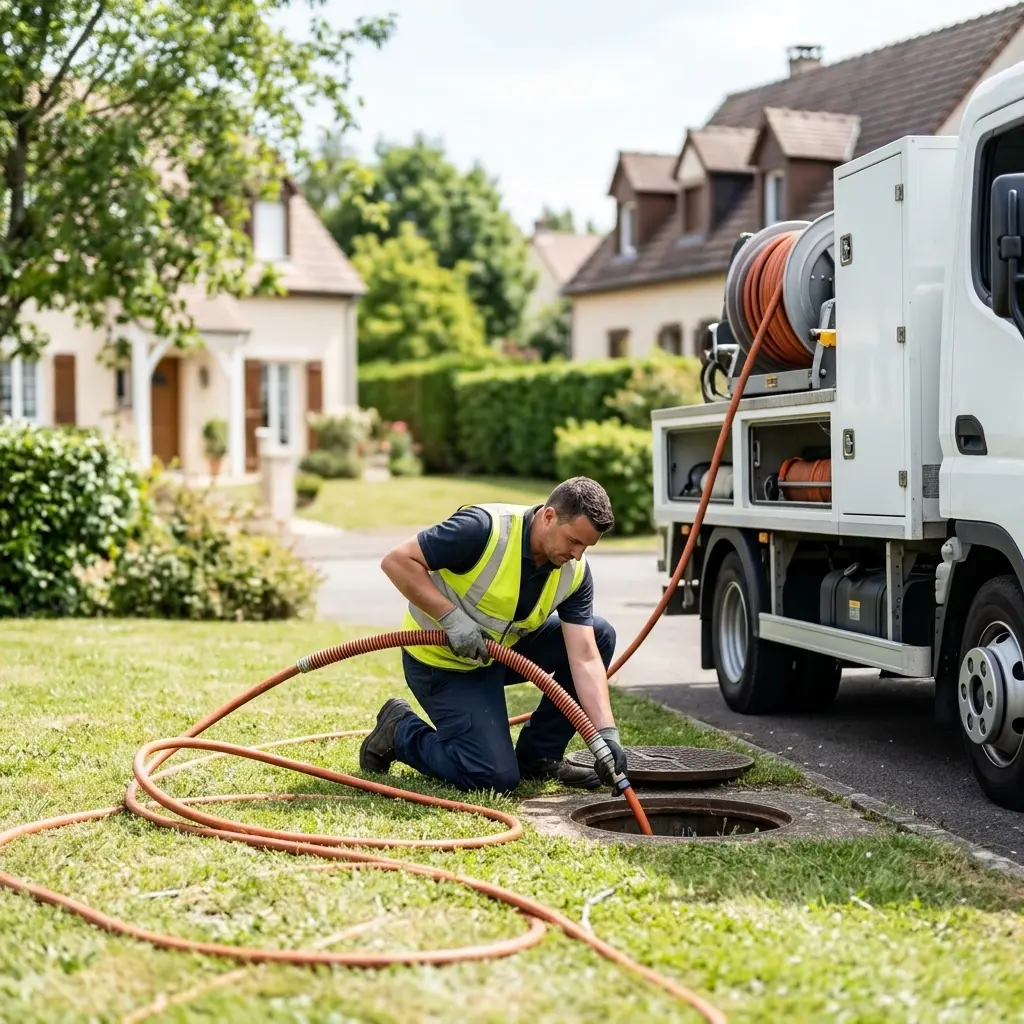 Comment se déroule une intervention de débouchage à Adainville ?