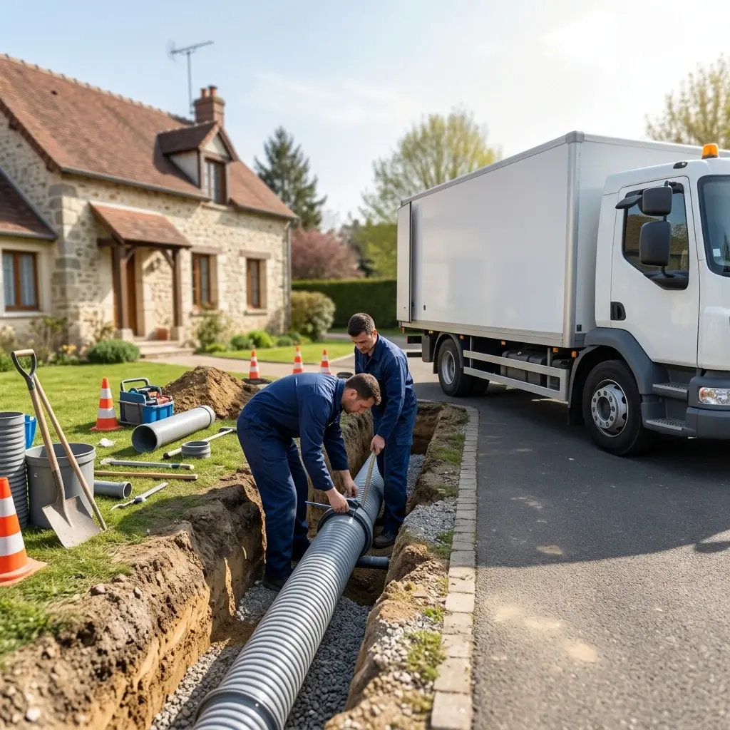 Un évier ou des WC bouchés à Hauteville ?