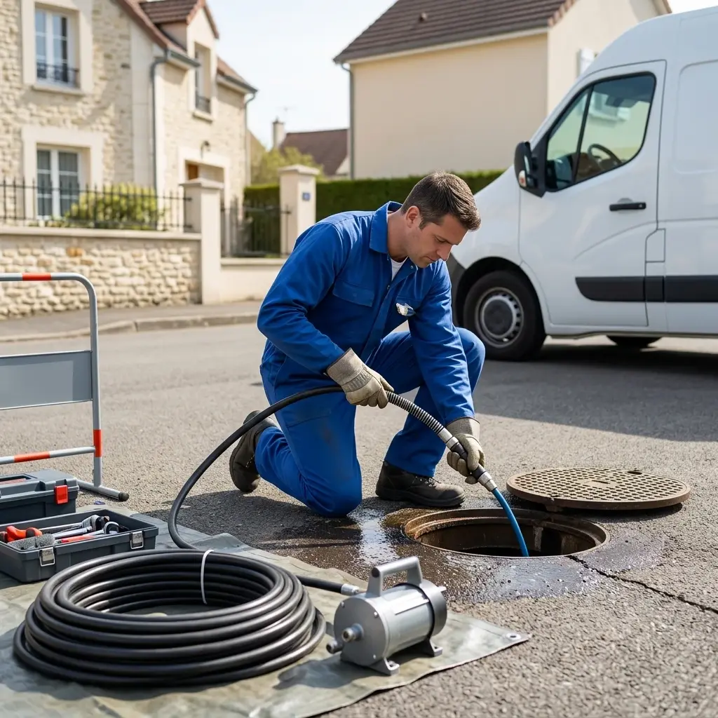 Une canalisation bouchée à Orcemont ?