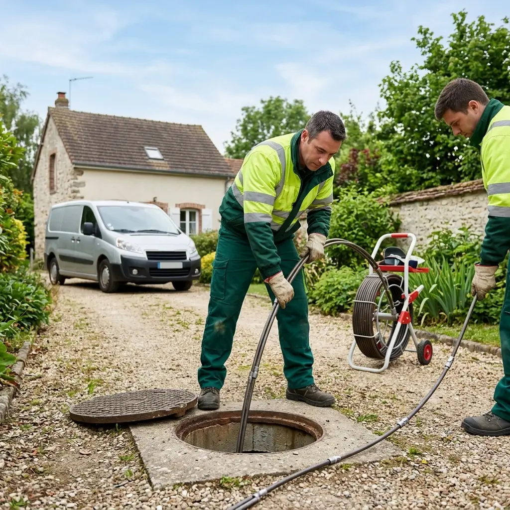 Comment se déroule une intervention de débouchage à Raizeux ?