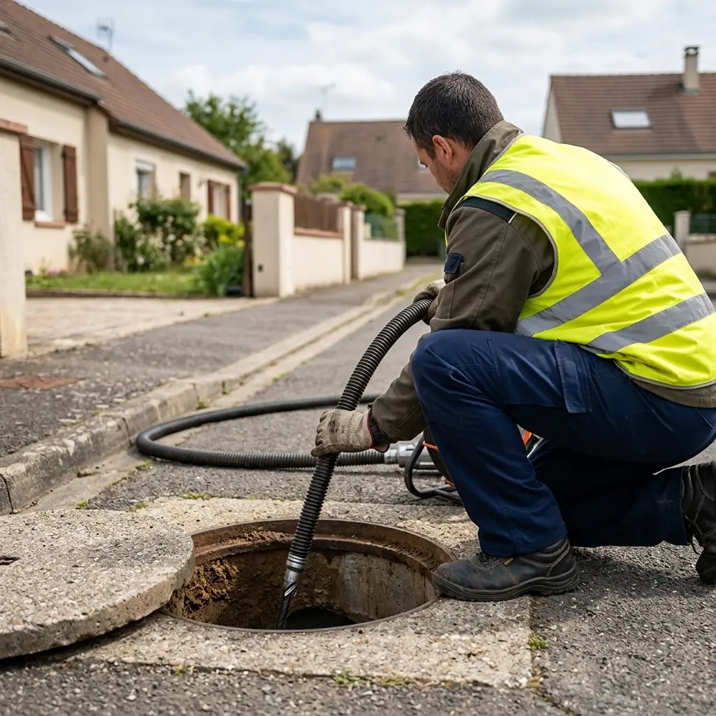 Comment se déroule une intervention de débouchage à Ménerville ?
