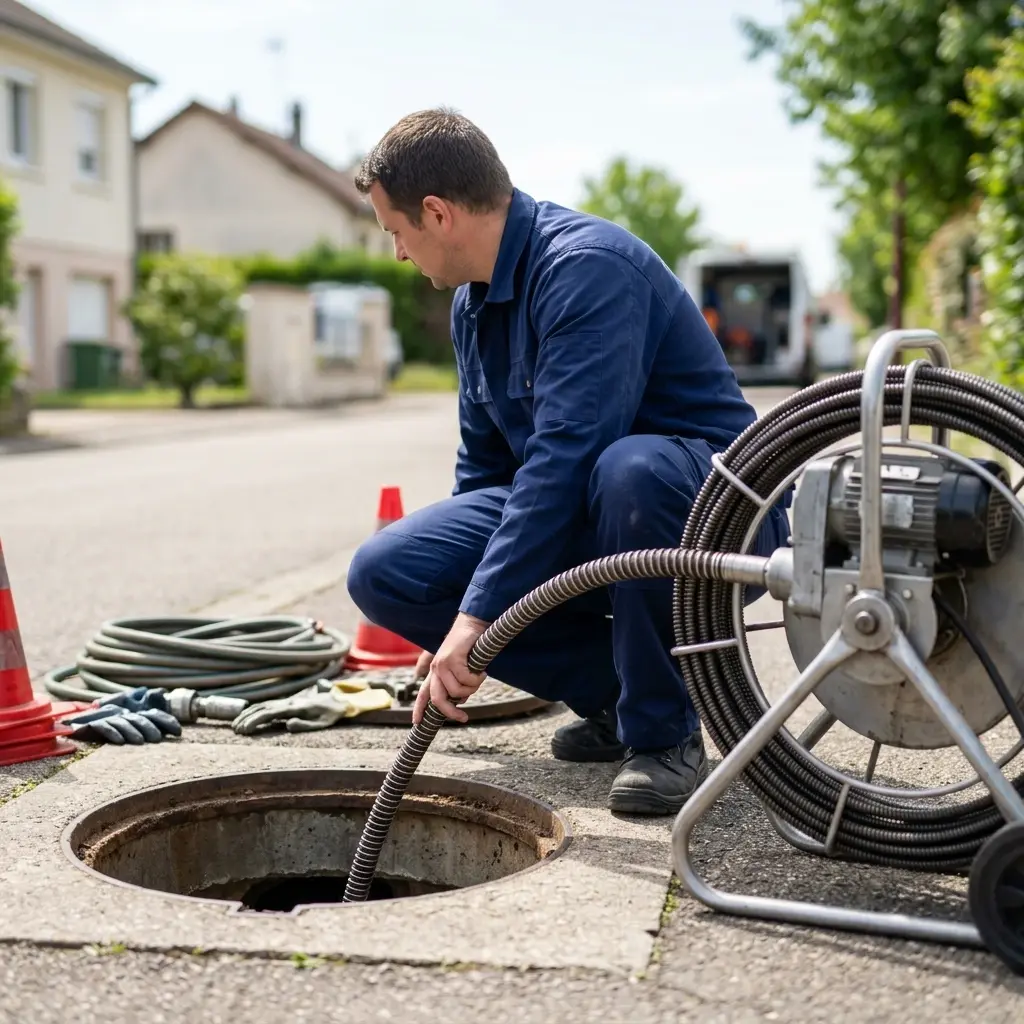 Comment se déroule une intervention de débouchage à Perdreauville ?