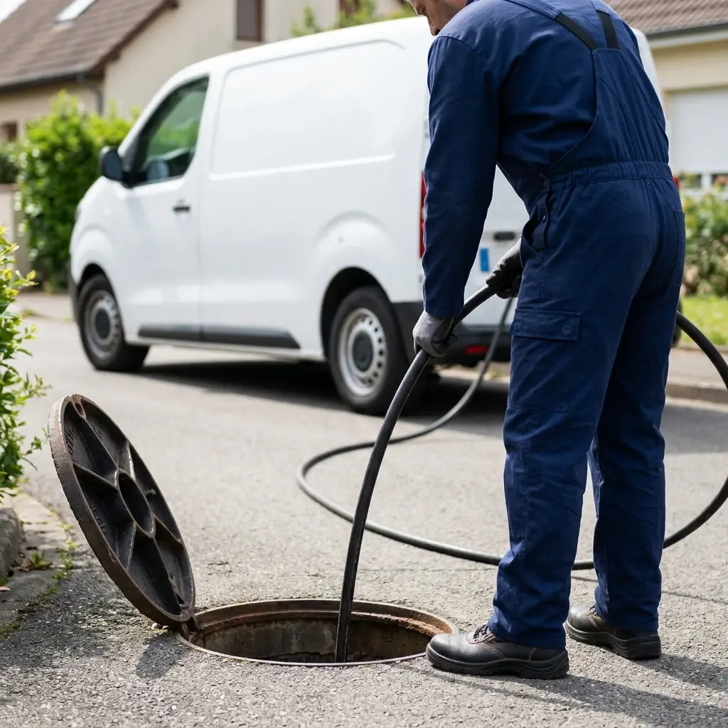 Comment se déroule une intervention de débouchage à Gaillon-sur-Montcient ?