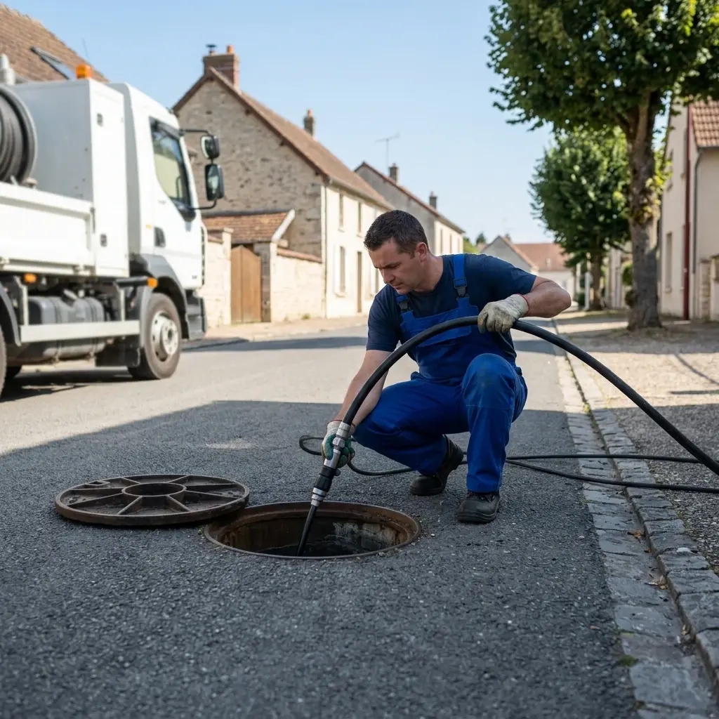 Comment se déroule une intervention de débouchage à Chaufour-lès-Bonnières ?