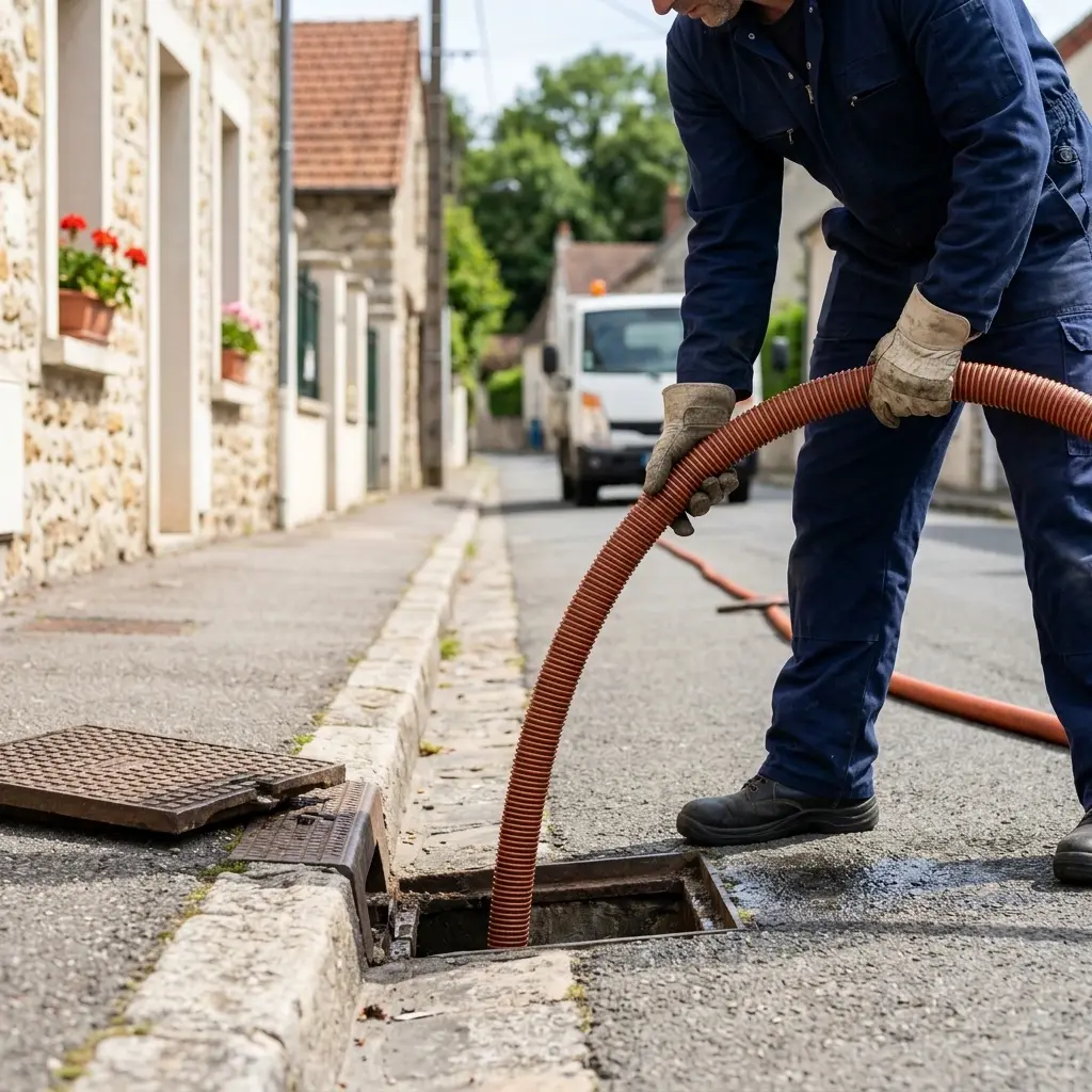 Une canalisation bouchée à Rolleboise ?
