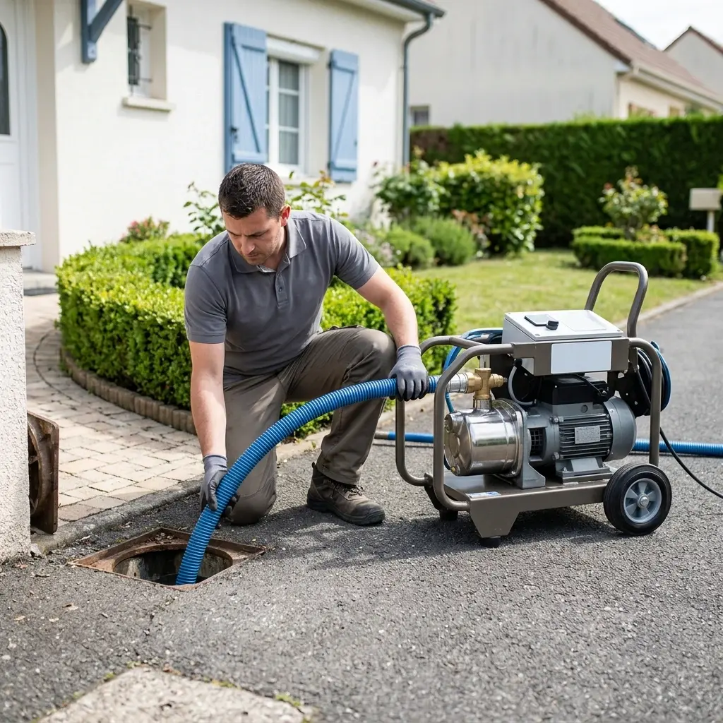 Canalisation bouchée à Villeneuve-en-Chevrie ?
