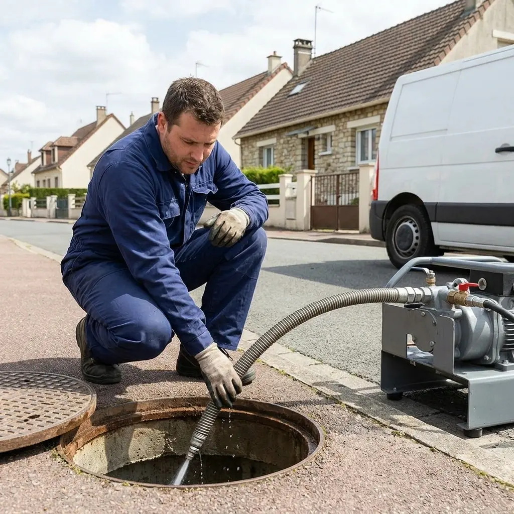 Une canalisation bouchée à Falaise ?