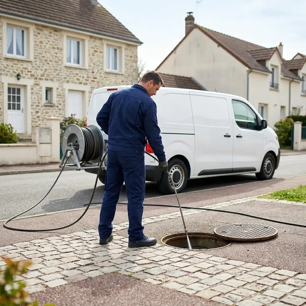 Comment se déroule une intervention de débouchage à Jambville ?