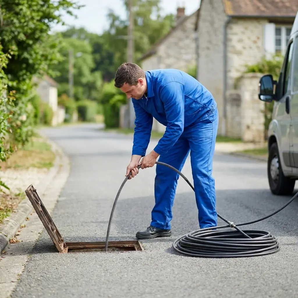 Comment se déroule une intervention de débouchage à Choisel ?