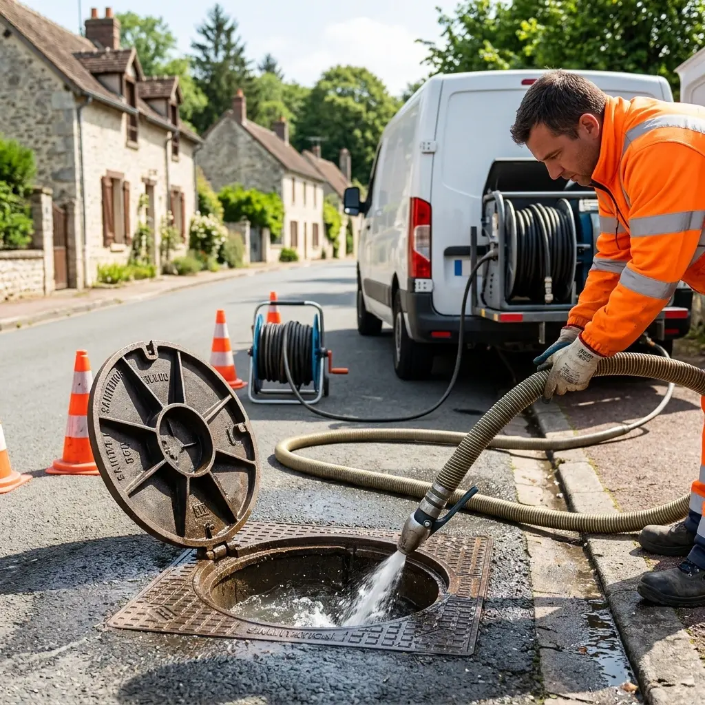 Une canalisation bouchée à Milon-la-Chapelle ?