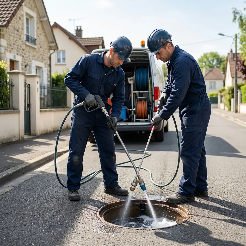Notre expertise de débouchage sur place