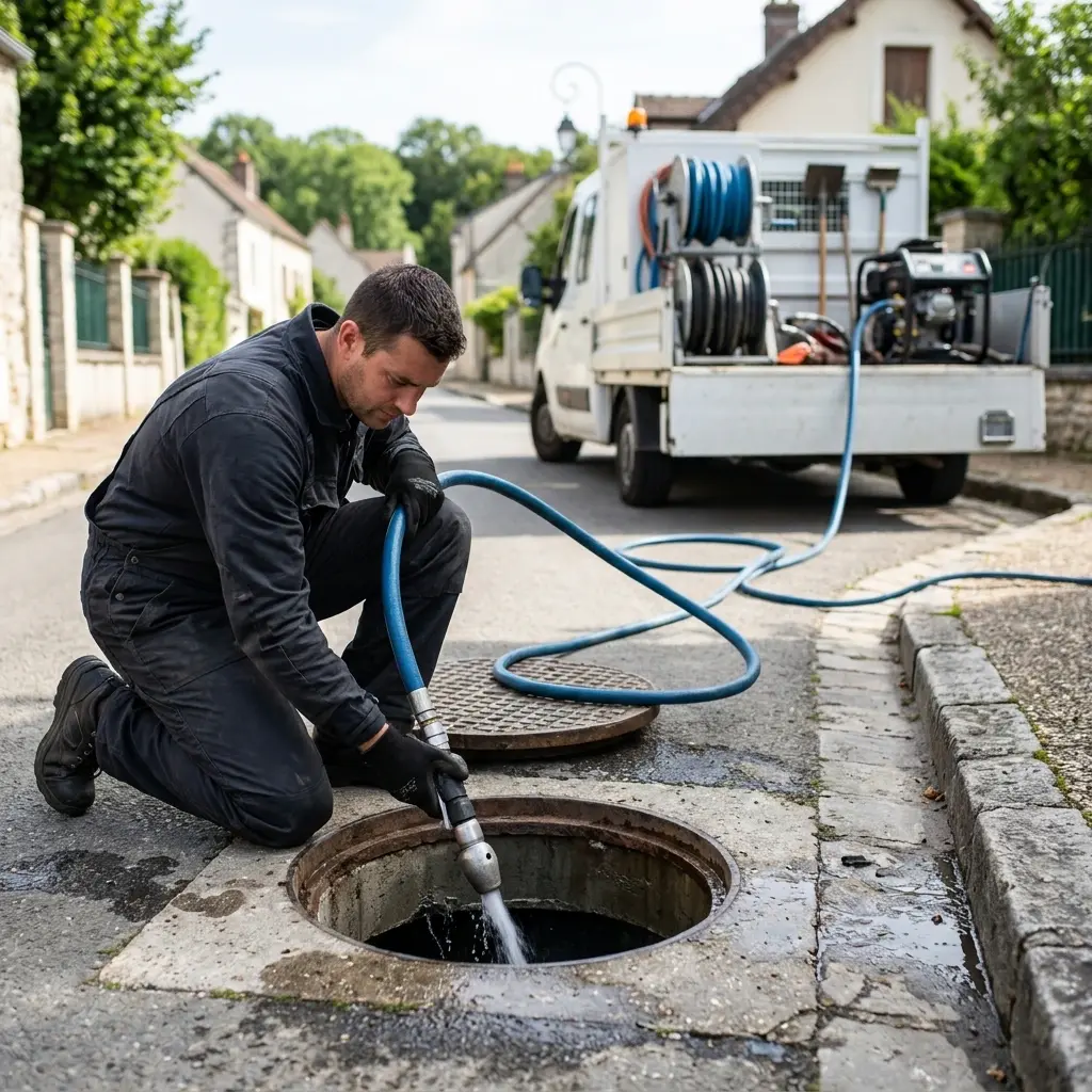 Expertise en débouchage de canalisation à Auvers-Saint-Georges