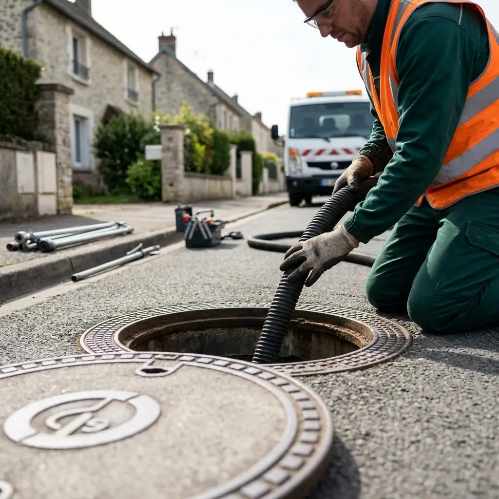 Comment se déroule l'intervention à Hérouville-en-Vexin ?