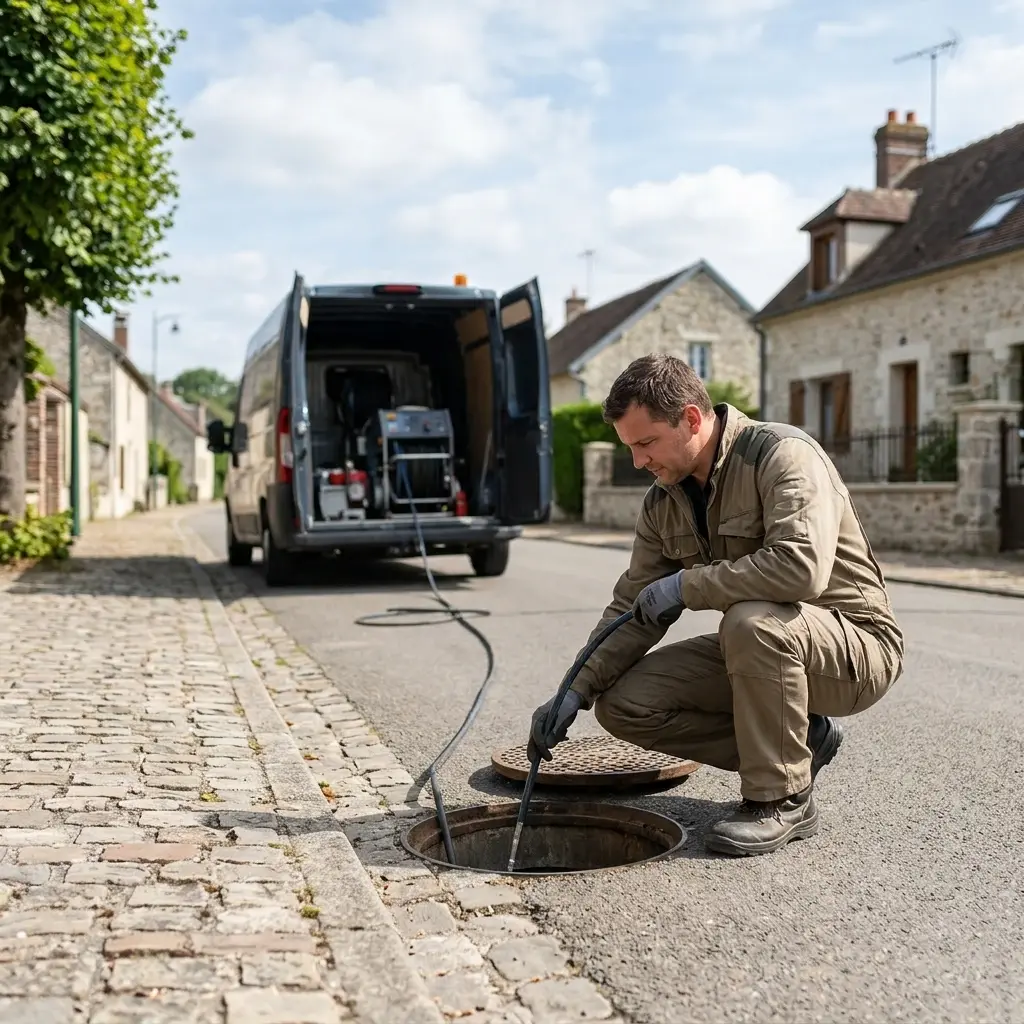 Comment se déroule l'intervention à Maudétour-en-Vexin ?
