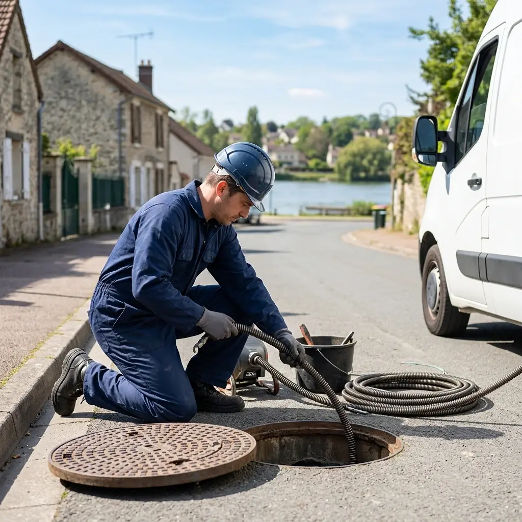 Comment se déroule l'intervention à La Frette-sur-Seine ?