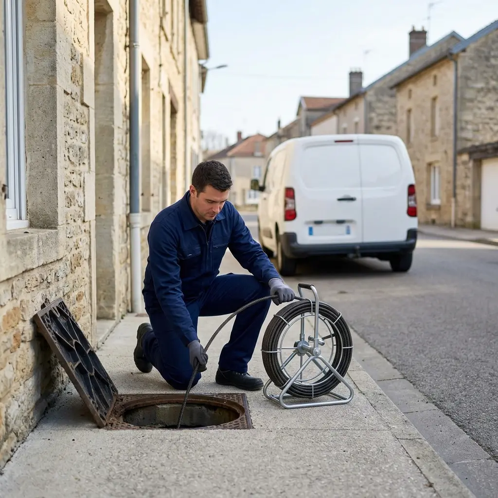 Comment se déroule l'intervention de débouchage à Chaumont ?