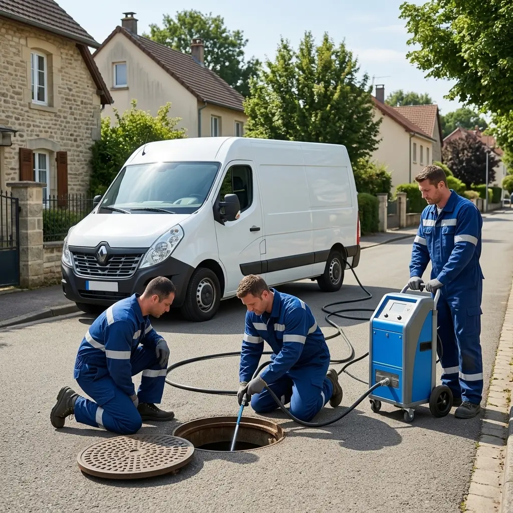 Comment se déroule l'intervention à Courcelles-Chaussy ?