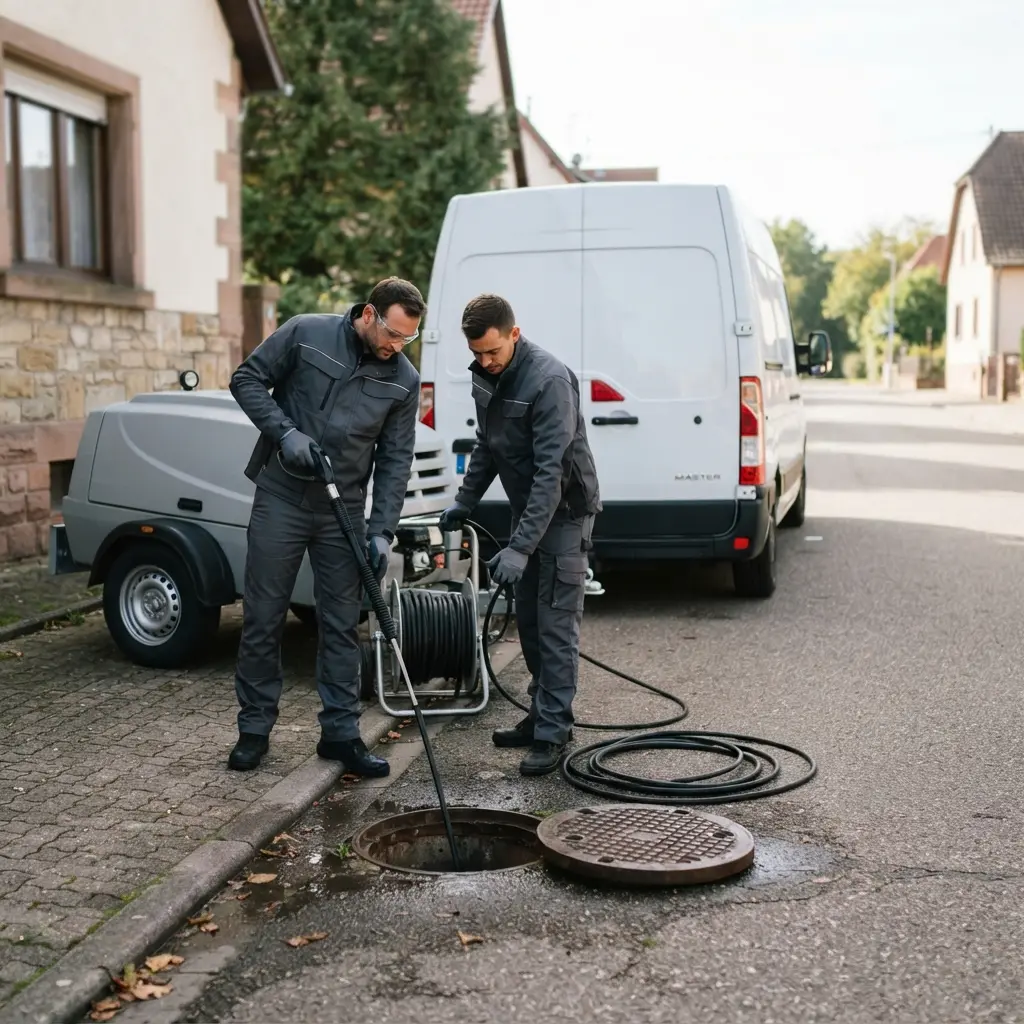 Notre méthode de débouchage d'égout à Oberhoffen-sur-Moder