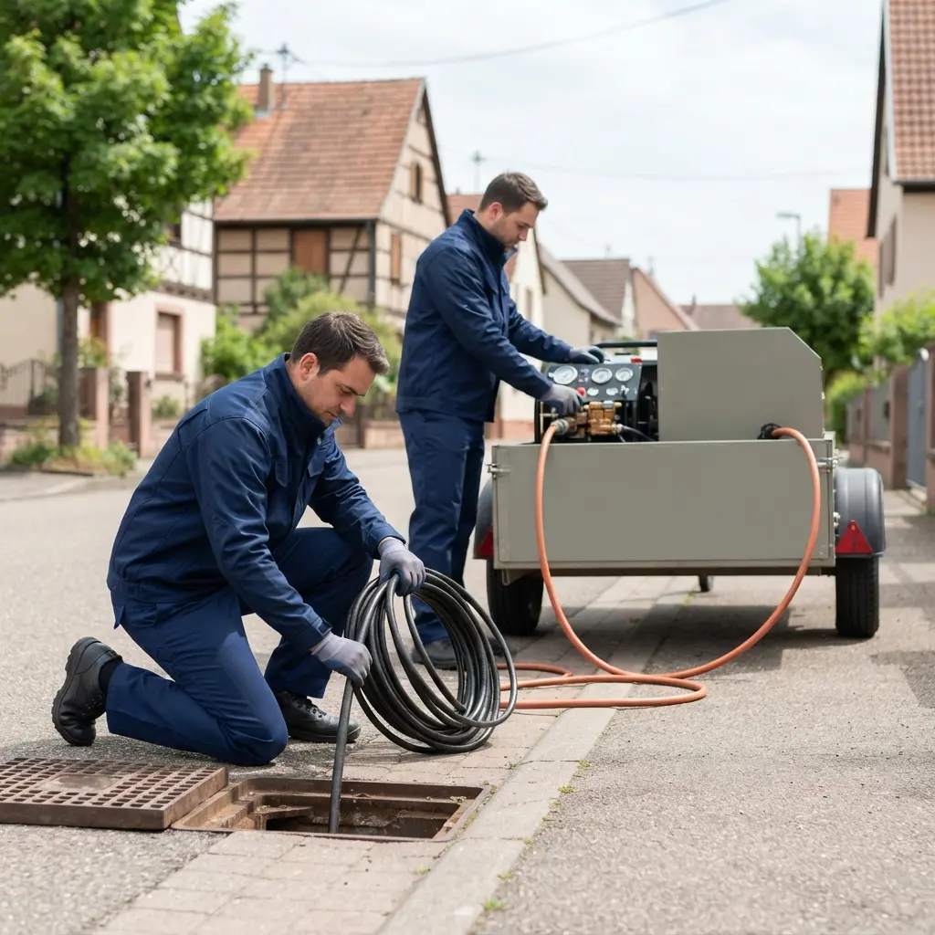 Comment se déroule l'intervention à Oberhoffen-sur-Moder ?
