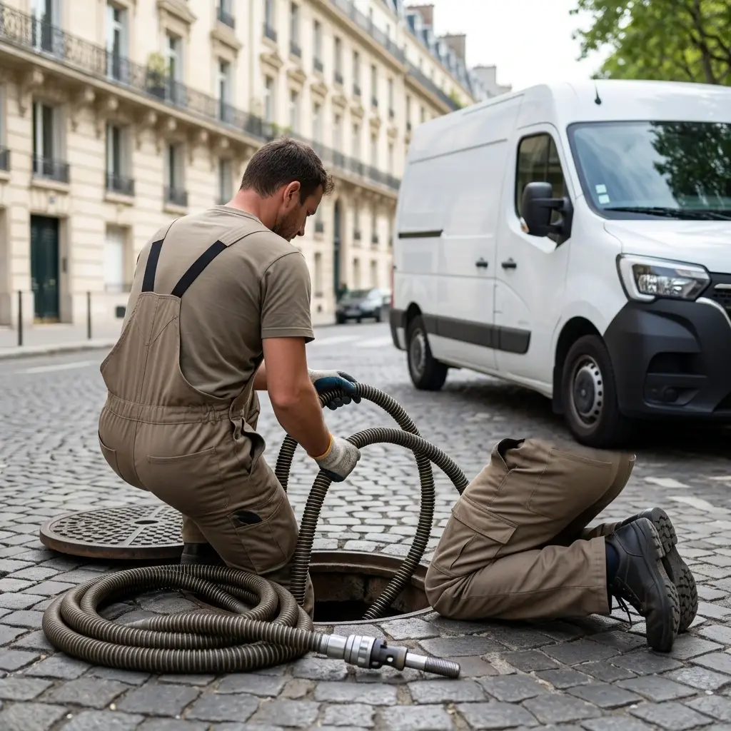 Débouchage Égout Paris 8 (75008)
