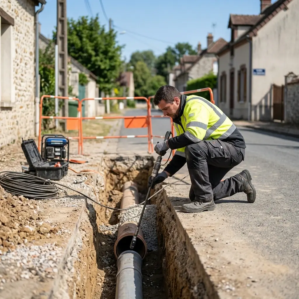 Comment se déroule l'intervention à Saint-Germain-Laval ?