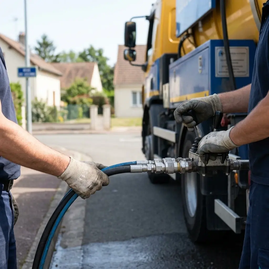 Une technique de débouchage précise et sans produits toxiques