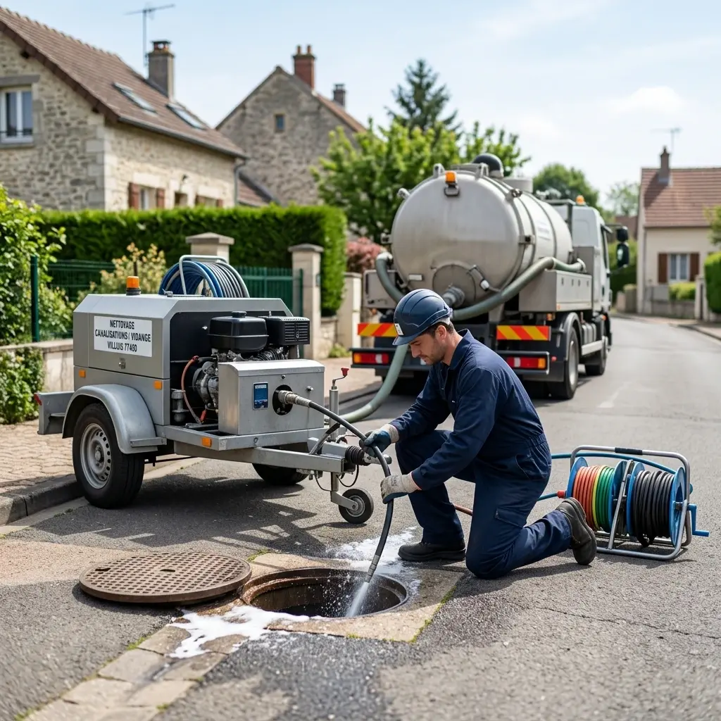 Débouchage Égout Villuis (77480)