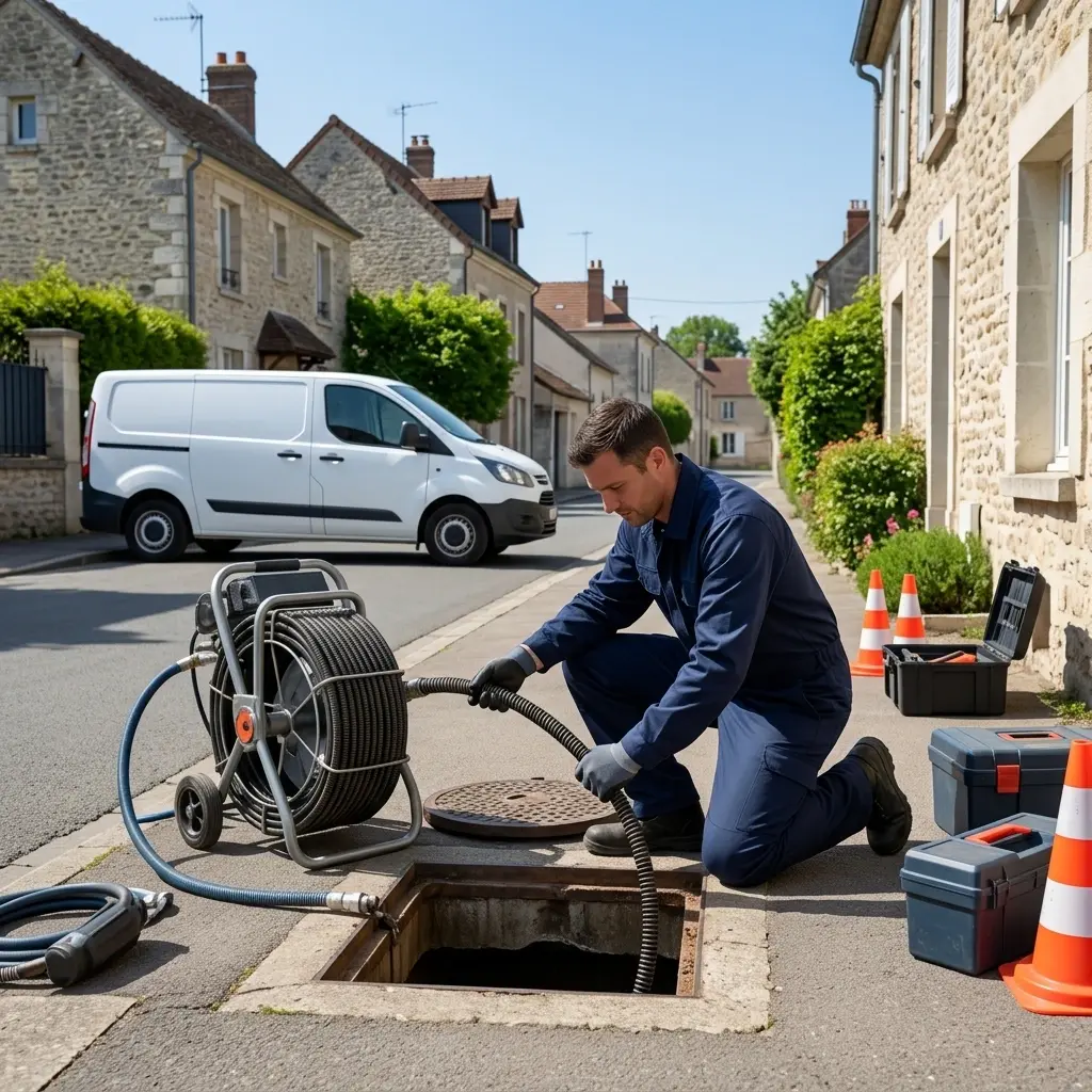 Notre méthode de débouchage d’égout à Thénisy