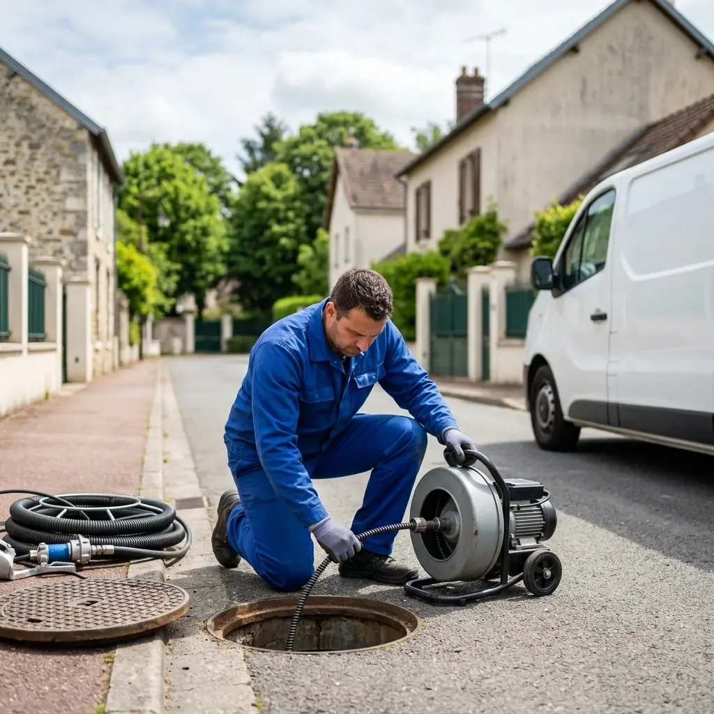 Une technique de débouchage précise et sans dommages