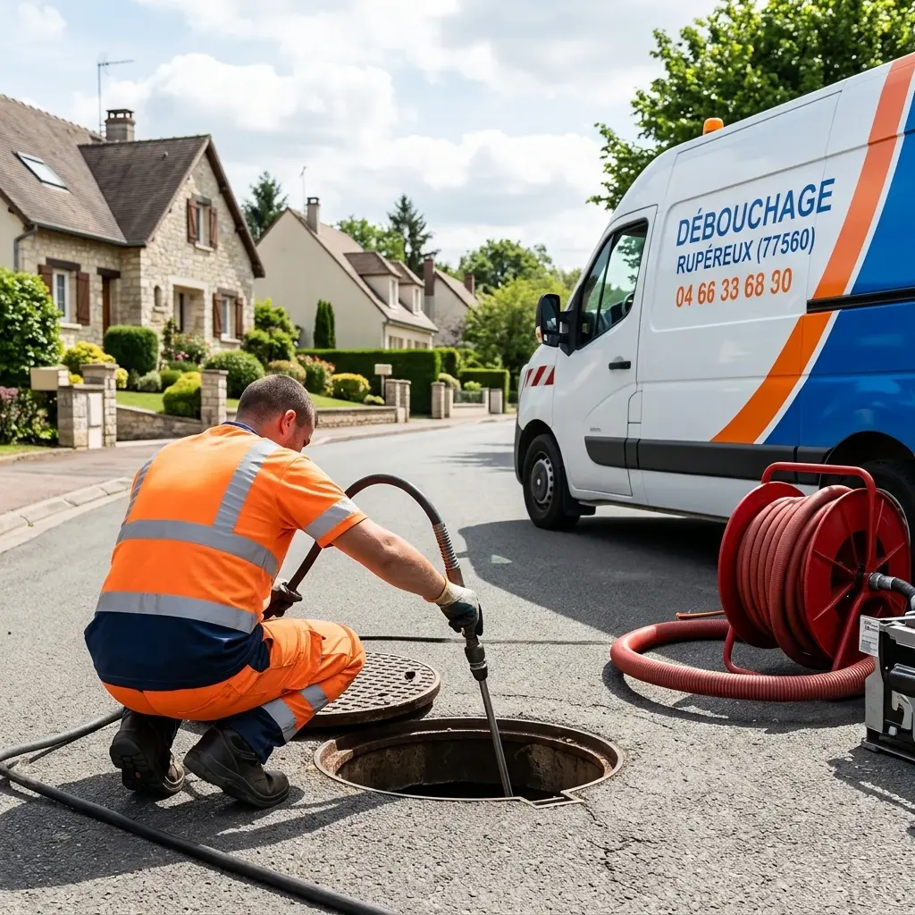 Débouchage Égout Rupéreux (77560)